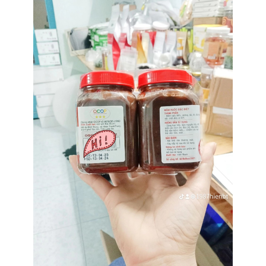 FREESHIP- 250g MẮM RUỐC XÀO Ba Buôi - Long An