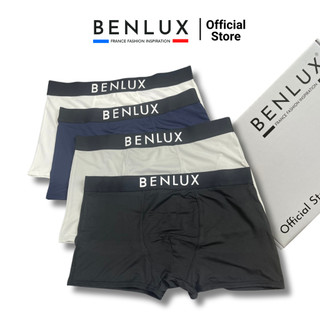 Quần lót nam cao cấp BENLUX combo 4 chiếc chất liệu thun lạnh mềm mịn bền đẹp thoáng mát