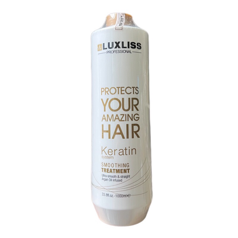 Phục hồi và tái tạo tóc hư tổn Keratin Luxliss Smoothing Treatment 1000ml