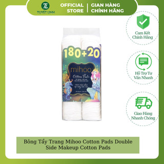 Bông Tẩy Trang Mihoo Cotton Pads Double Side Makeup Cotton Pads Makup Remover Towel Pads Comestic Soft Remover Wipes