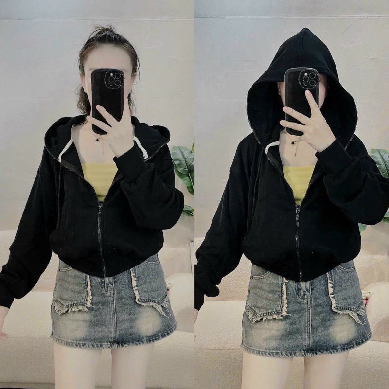 ÁO KHOÁC THUN GÂN