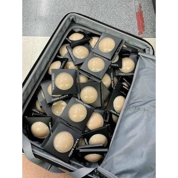 D07 1 cặp 2 Miếng Dán Nhiệt Tự Thân MUPPY Dán Ti Tàng Hình Không Keo Dính Trùng Màu Da