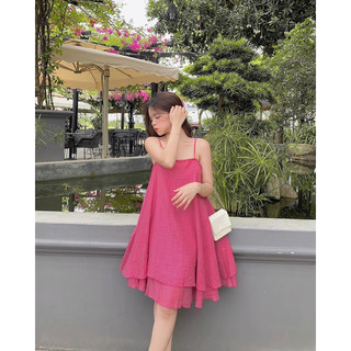 Váy babydoll tầng bồng phong cách nhẹ nhàng -SinNa