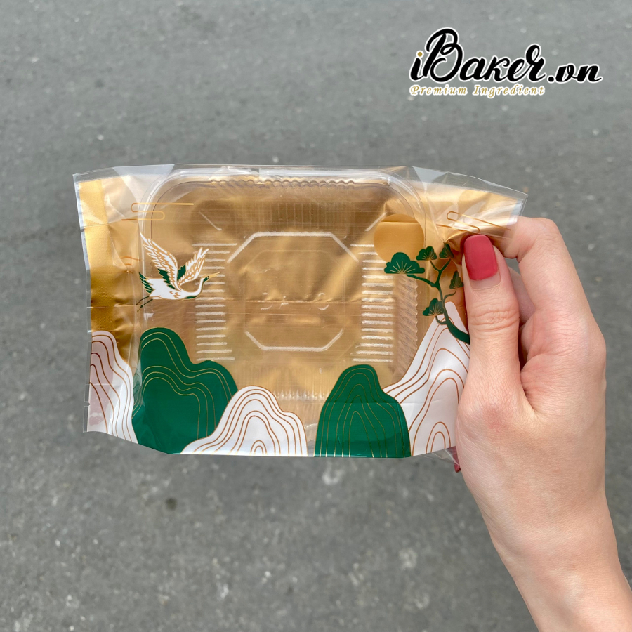 ( XẤP 50 ) TÚI HÀN MIỆNG ĐỰNG BÁNH TRUNG THU SIZE 10 - 200G NHIỀU MẪU MỚI 2023