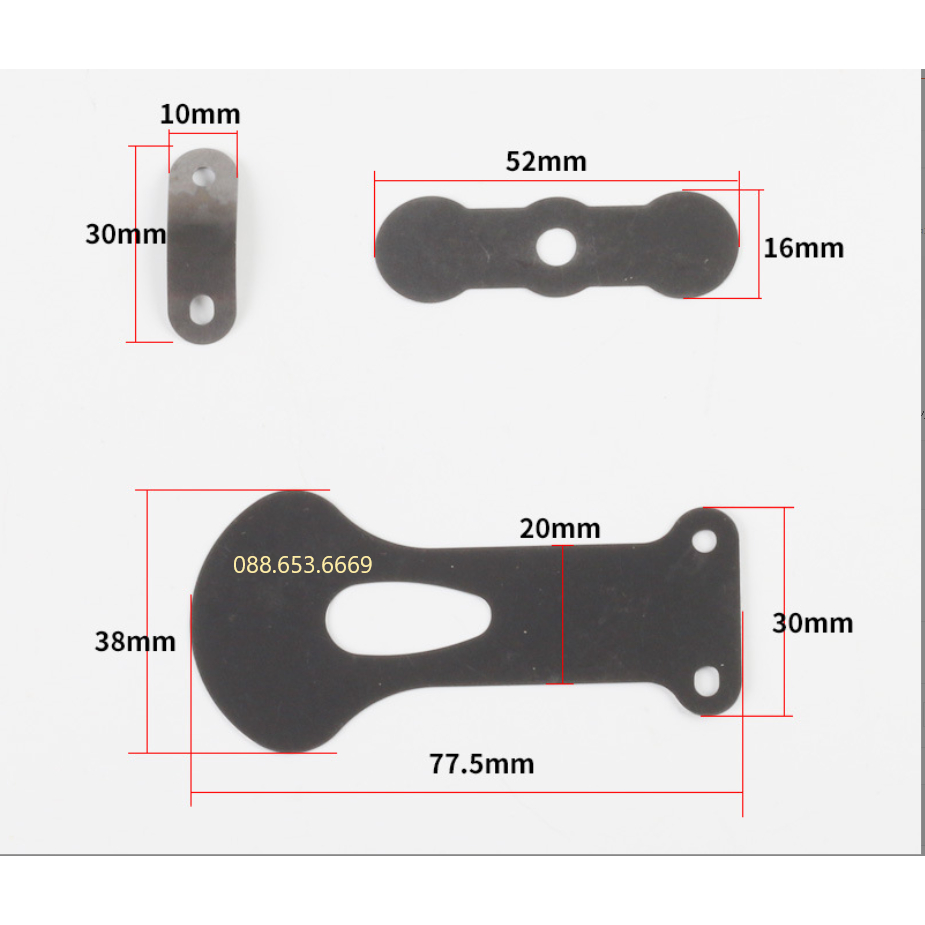 1 bộ lá mía máy nén khí piitong 65/ lá gió máy hơi dây curoa