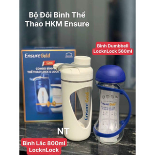 Combo bình thể thao hkm ensure