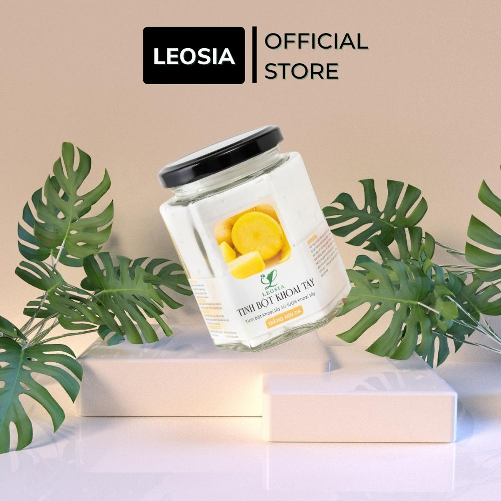 Hũ bột Khoai Tây đắp mặt nạ hữu cơ Leosia nguyên chất 140G | 100% Organic