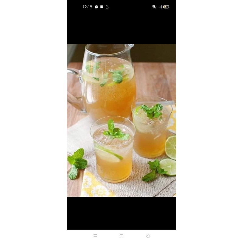 Trà xanh nhài giọt nước 500gr dùng pha trà chanh trà hoa quả