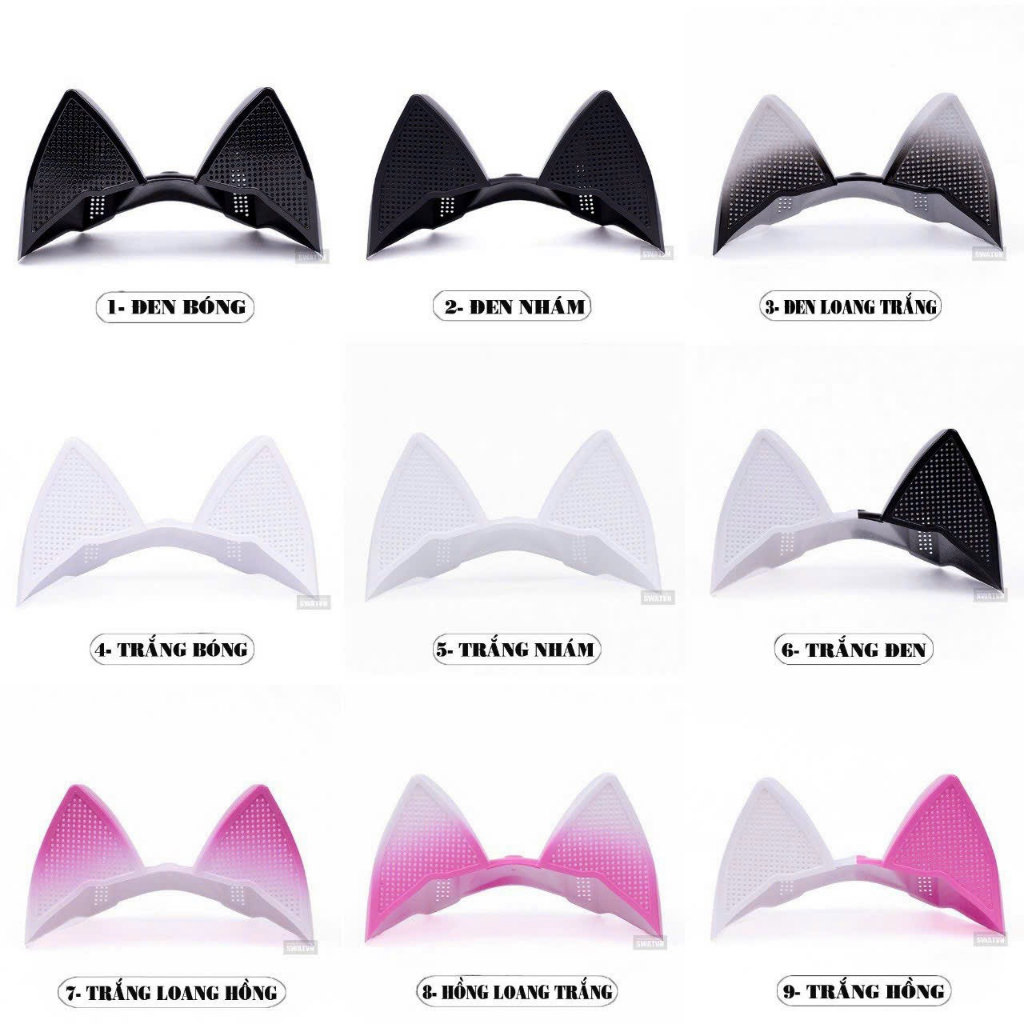 Tai Mèo To Gắn Mũ Bảo Hiểm Fullface Cực Chất