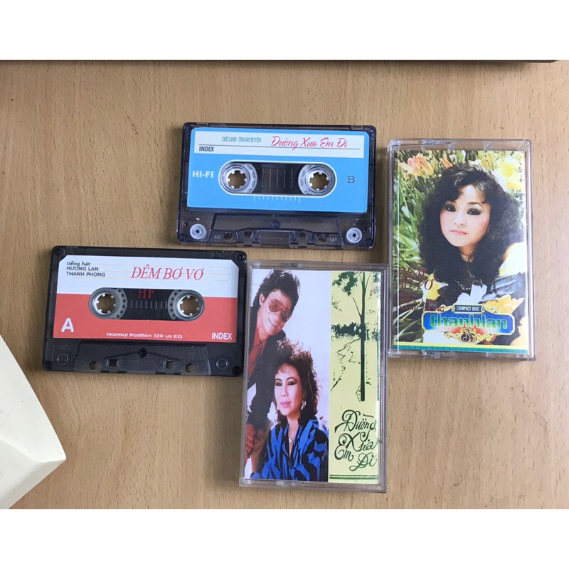 2 băng casette Chế Linh Thanh Tuyền
