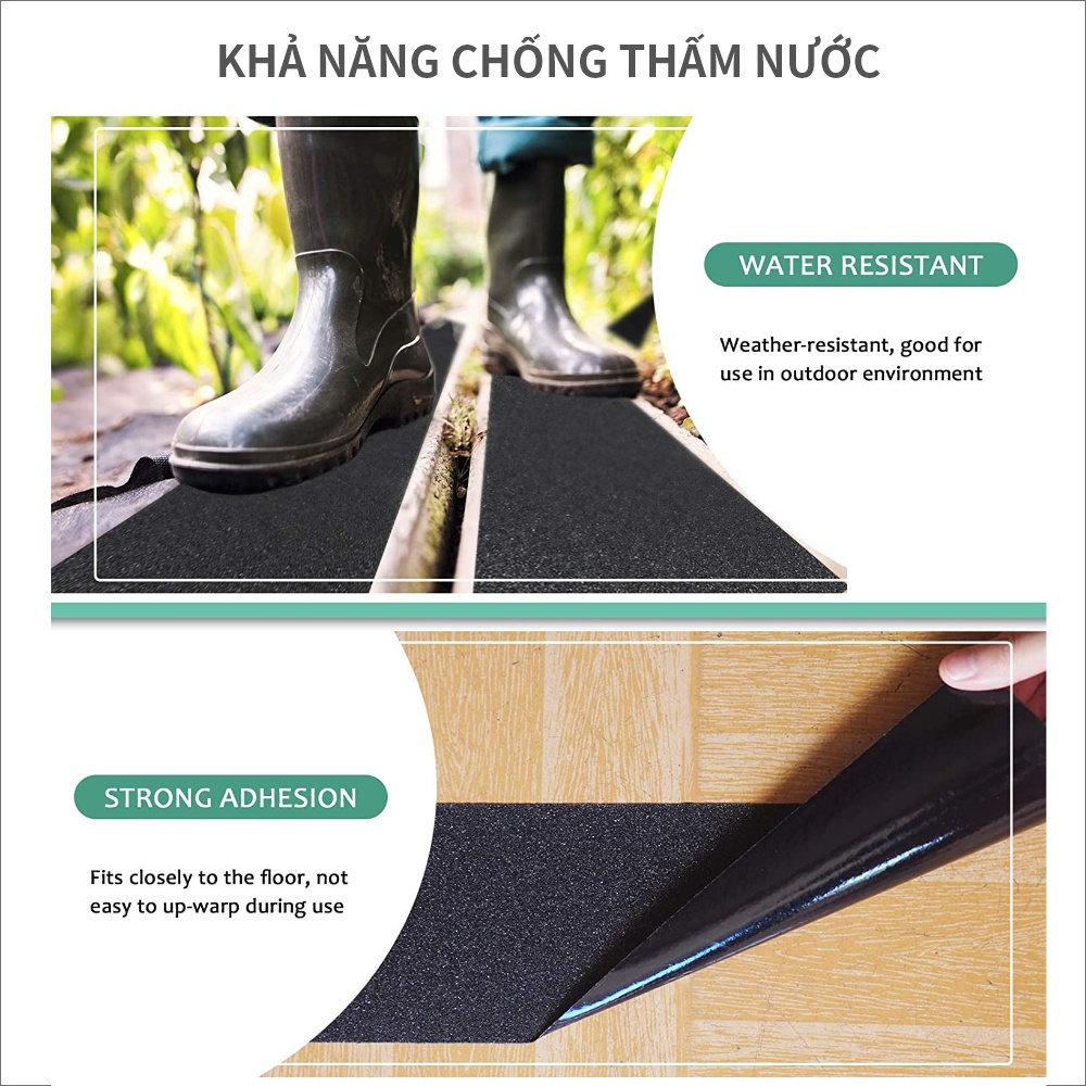 Băng keo chống trượt Skora kích thước 5cm x 5-10m siêu dính, siêu bền thương hiệu Hàn Quốc bảo hành 6 tháng