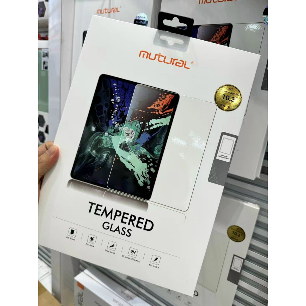 Kính cường lực Mutural AG nhám chống vân tay cho iPad Mini 6/ Pro 9.7/ Gen5, 6, Gen 7, 8, 9 10.2/ Air 4, 5, Pro 11 M1,M2