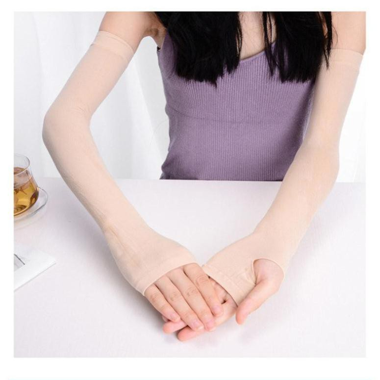 Gang tay chống nắng xỏ ngón