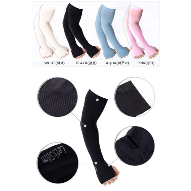 Gang tay chống nắng xỏ ngón