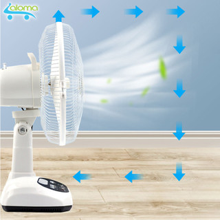 Quạt tích điện năng lượng mặt trời Sunisi FT30 siêu tiết kiệm - Màu Vàng Hồng