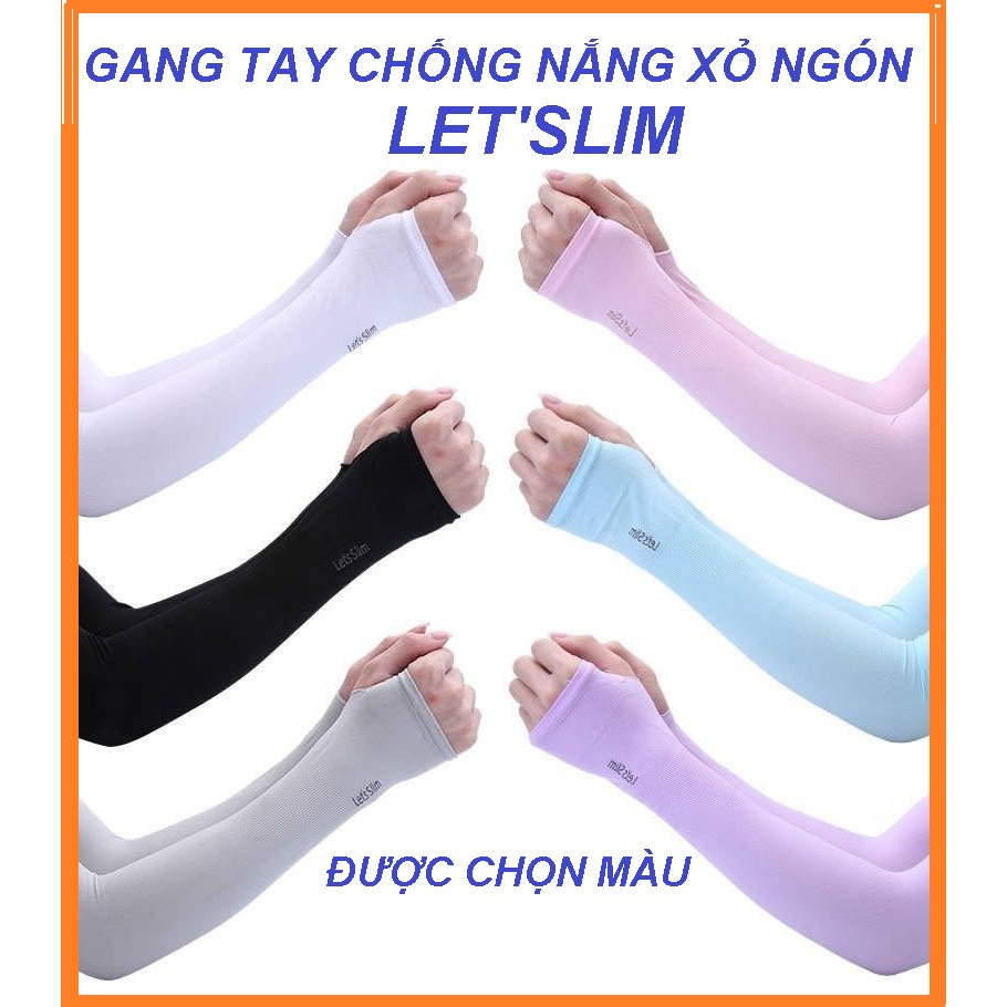 Gang tay chống nắng xỏ ngón