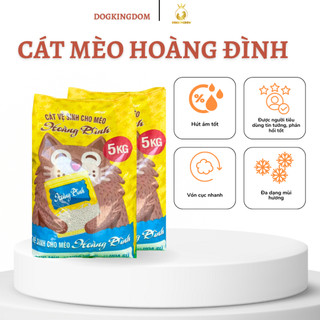 Cát mèo hoàng đình - thấm hút mạnh - khử mùi tốt - giá siêu rẻ