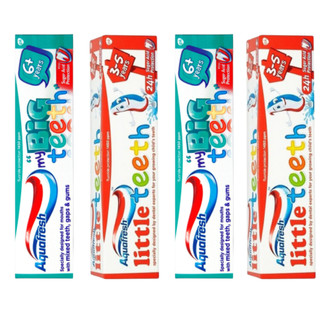 Kem đánh răng cho bé aquafresh trên 6 tuổi 50ml /kem đánh răng trẻ em aquafresh little teeth 50ml