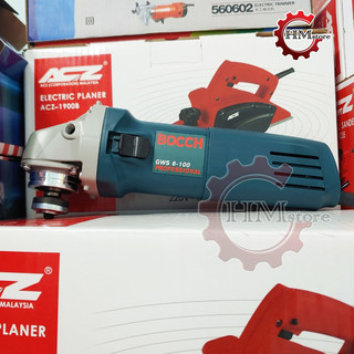 Máy mài chỉnh tốc độ, máy mài bosh GWS 6-100, công suất 670w - Máy mài góc cầm tay, máy cắt cầm tay - Bảo hành 6 tháng