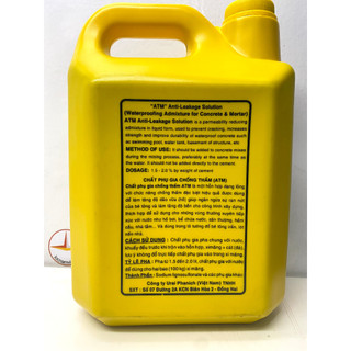 Phụ gia Chống Thấm ATM 4.5L