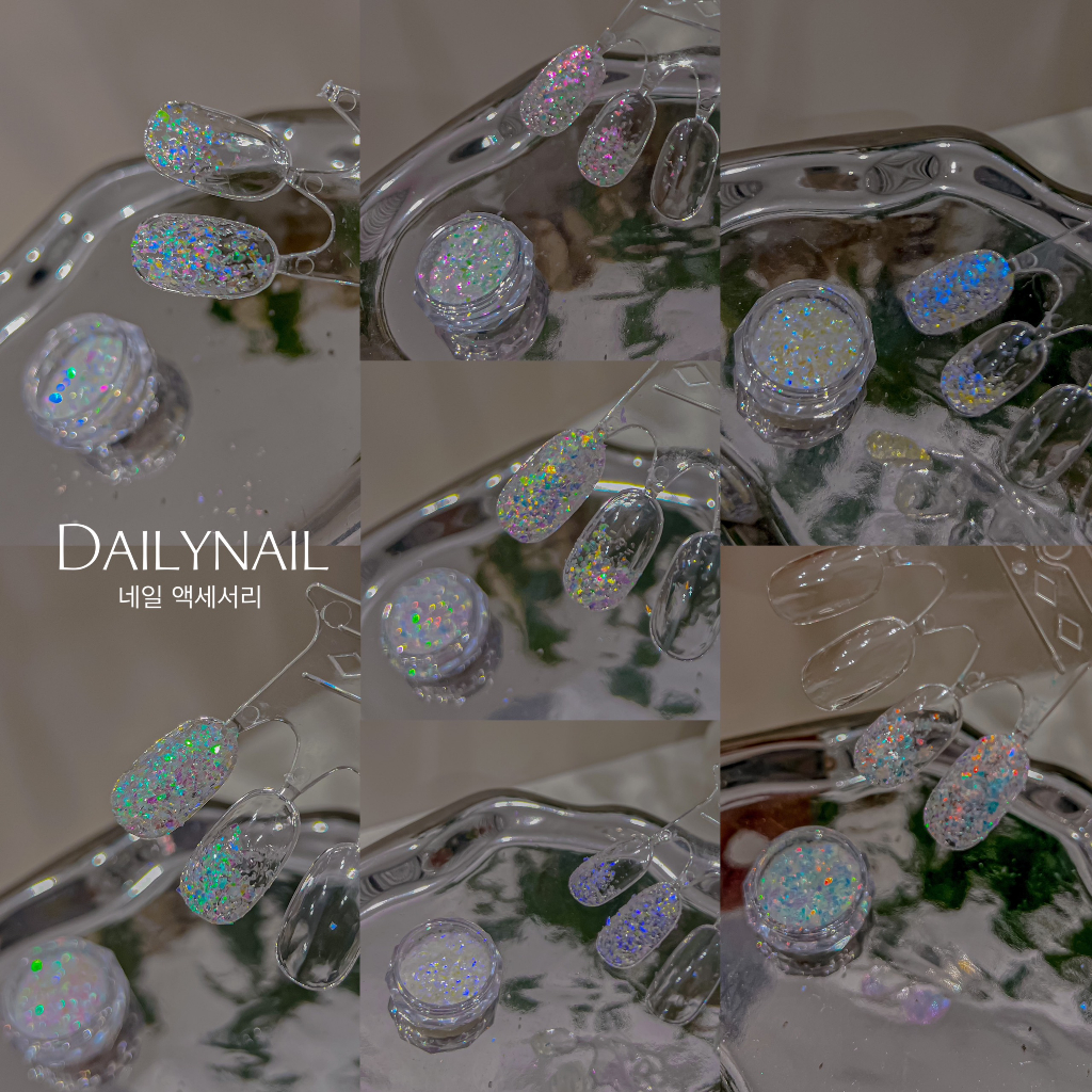 Nhũ Tuyết ẩn móng Daily Nail các tone màu
