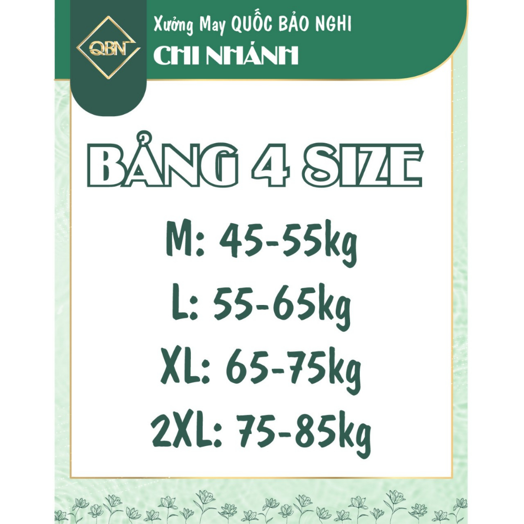 Set Đùi Xốp Áo Cổ Trụ 4 Màu Bigszie Mặc Nhà
