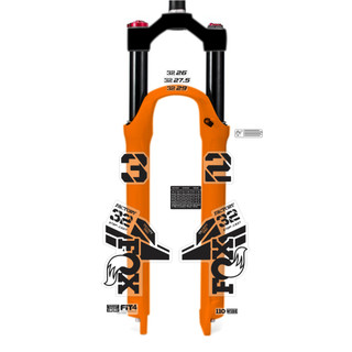 Tem decal dán phuộc xe đạp địa hình Fox kashima 32 2021 | cheetahdecals.com