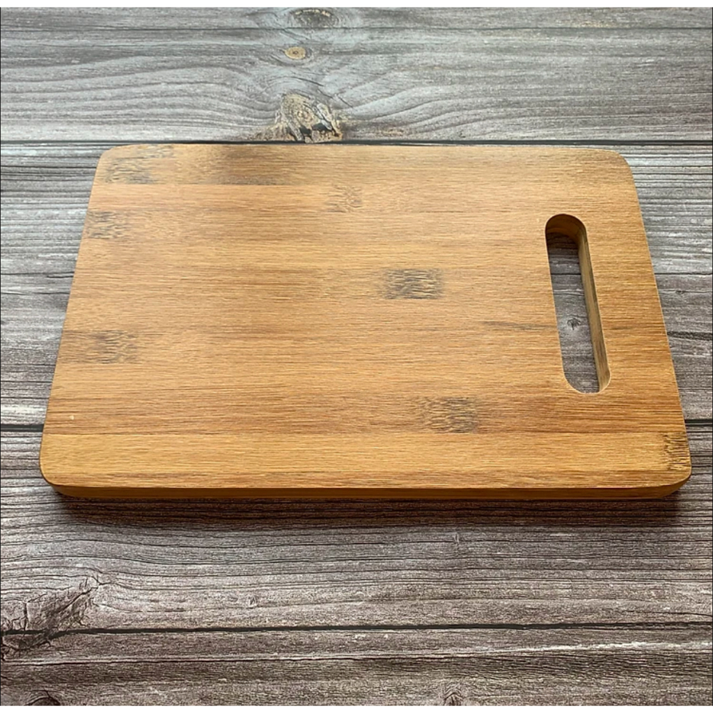 Thớt Tre Tự Nhiên Cao Cấp, Không  Mùn, Chống Mốc - Thớt hình chữ nhật - Hàng Việt Nam