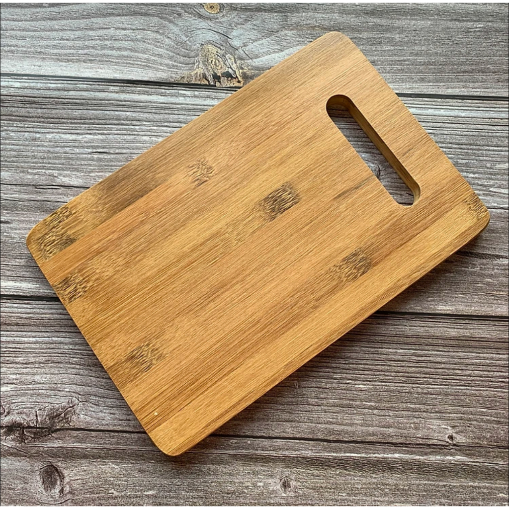 Thớt Tre Tự Nhiên Cao Cấp, Không  Mùn, Chống Mốc - Thớt hình chữ nhật - Hàng Việt Nam