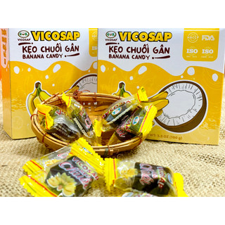 Kẹo chuối gân Vicosap [Hộp 100g]