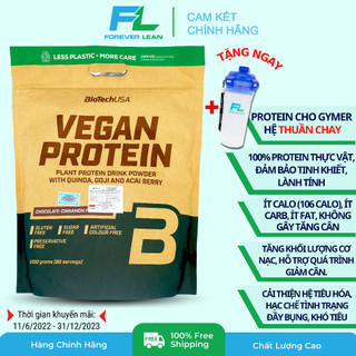 Biotechusa vegan protein - đạm thực vật thuần chay, tinh khiết