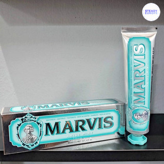 Kem đánh răng marvis anise mint steady europe - kem đánh răng vị cay của cây hồi ngăn ngừa sâu răng tuýp 85ml