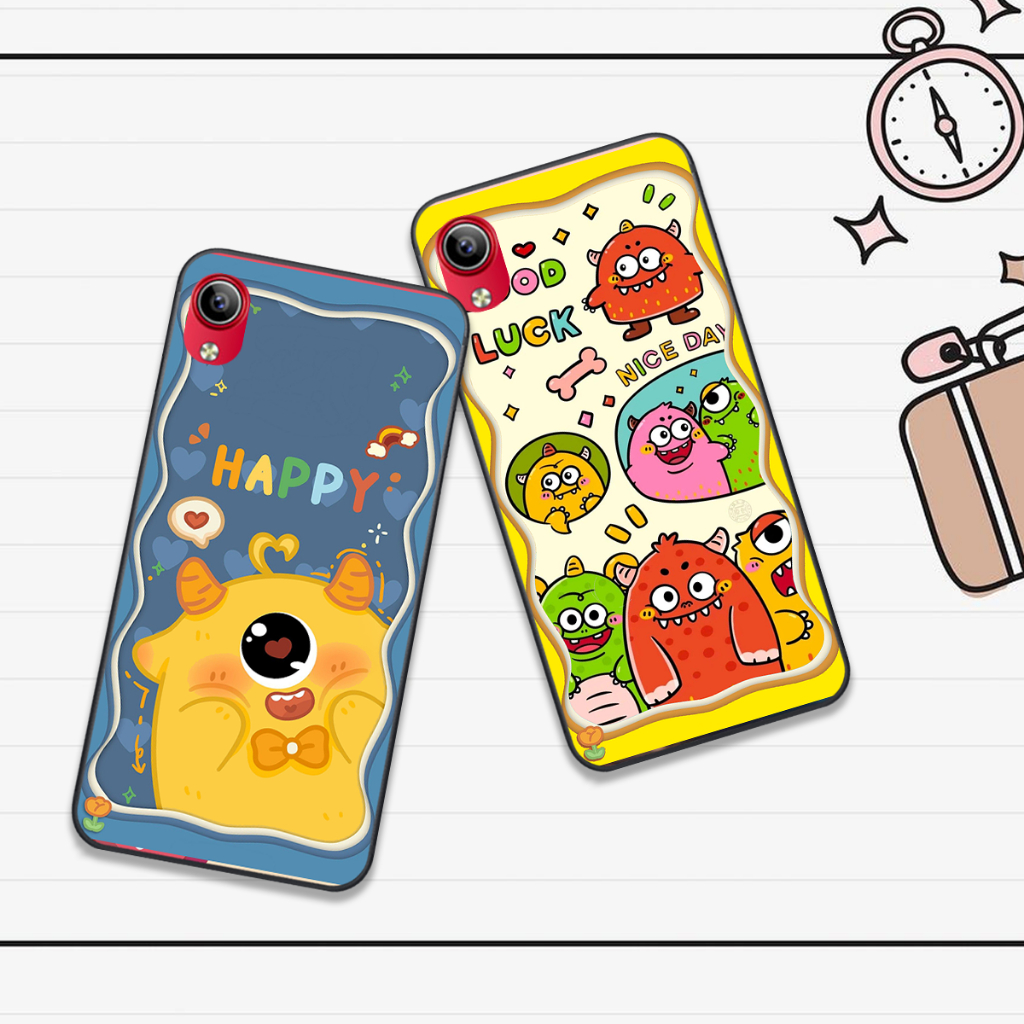 Ốp Vivo Y93 / Y91C / Vivo 1820 / Y1S in hình họa tiết monsterr siêu dễ thương cute đẹp hot trend
