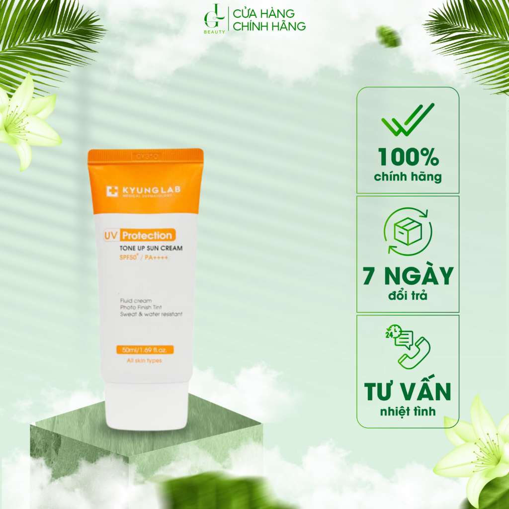 Kem chống nắng nâng tone Kyung Lab Tone Up Sun Cream SPF50+ PA++++ 50ml KYUNG LAB