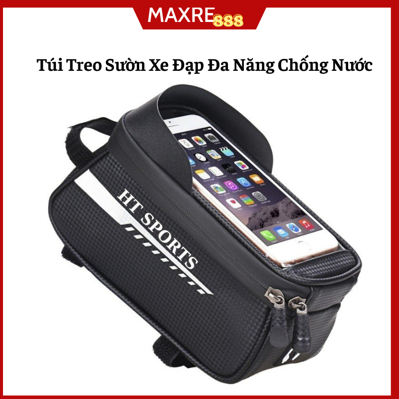 Túi Treo Sườn Xe Đạp Thể Thao Chống Nước Cảm Ứng Tiện Dụng Bền Đẹp M3