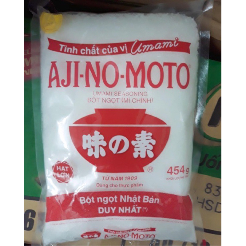 Mì Chính Aji-No-Moto gói 454g, 1kg