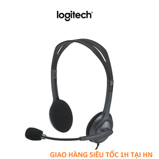 Tai nghe chụp tai logitech stereo h111 - hàng chính hãng bh 12 tháng