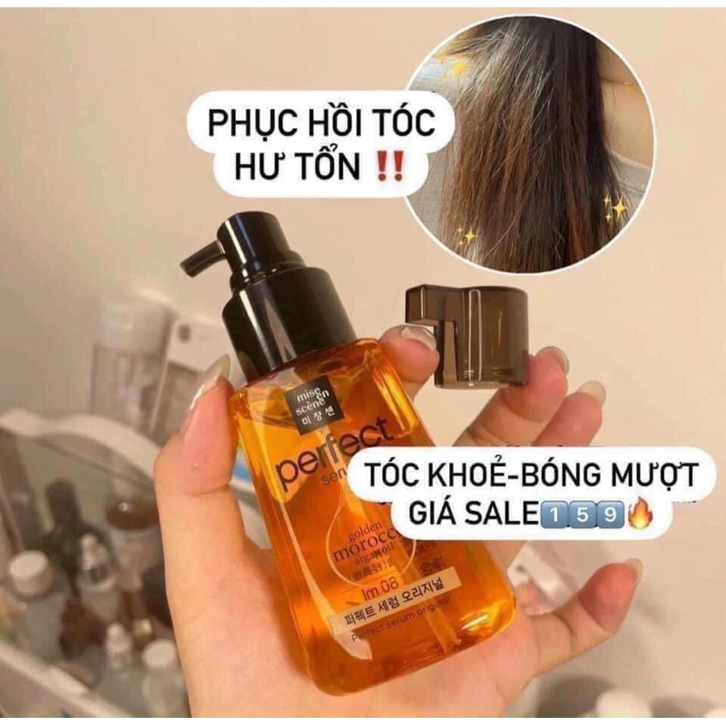 Tinh dầu dưỡng phục hồi tóc Misen Scene Hàn Quốc