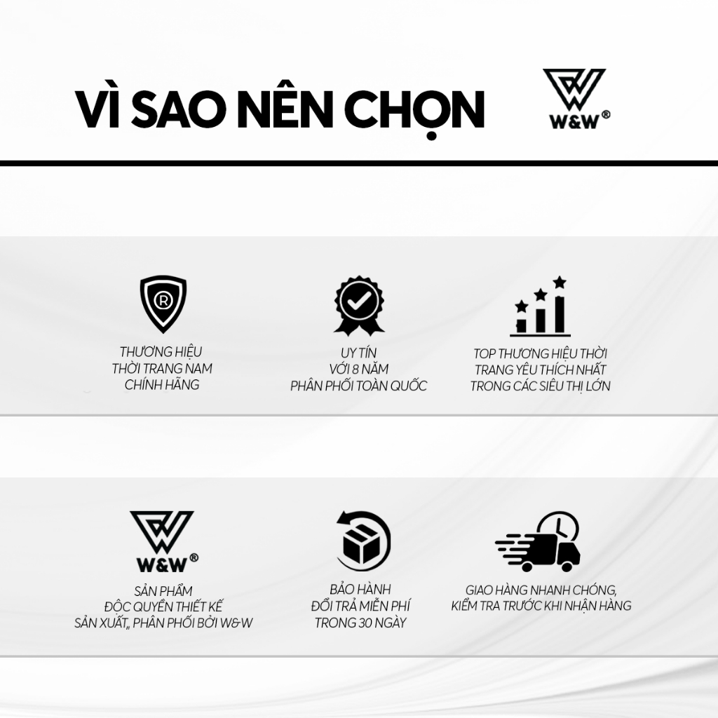 Áo Polo nam vải CVC cao cấp W&W áo thun polo nam đơn giản sang trọng công sở bền màu thoải mái WPO103S