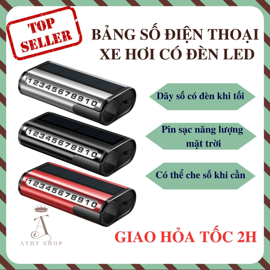 HỘP ĐỂ SỐ ĐIỆN THOẠI XE HƠI CÓ ĐÈN LED KHI TỐI bảng ghi số điện thoại trên xe ô tô khi đậu đỗ sang trọng hiện đại có đèn