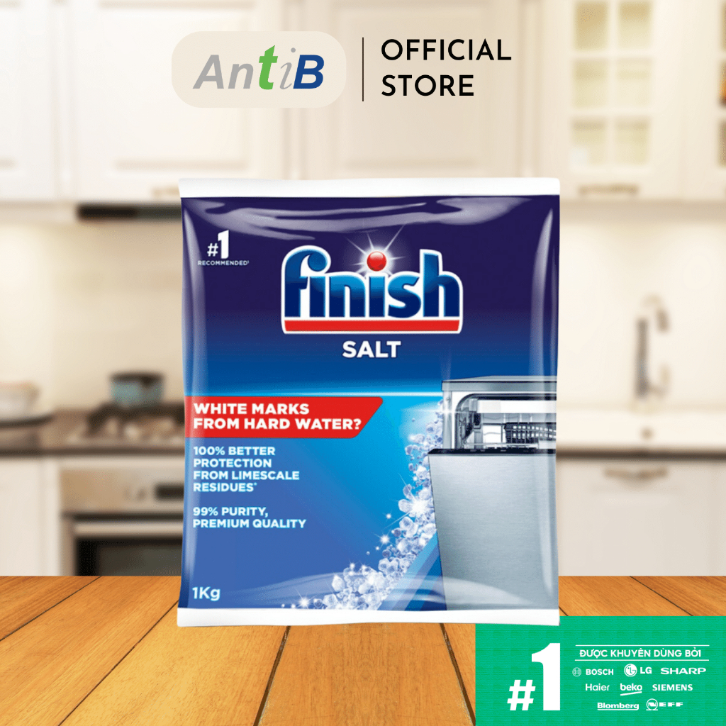 Muối Rửa Chén Bát Finish Salt -1KG