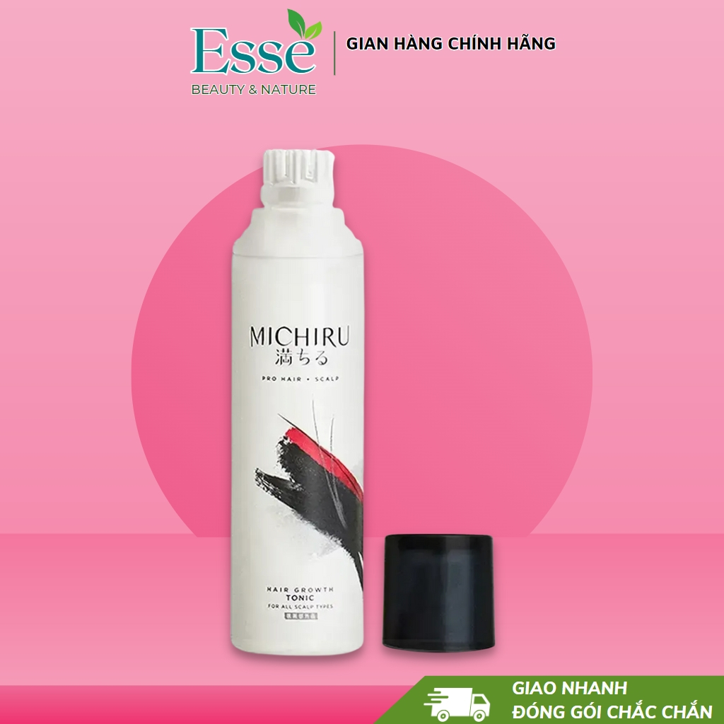 Tinh chất Tonic Michiru Hỗ Trợ Kích Thích Mọc Tóc, tăng cường tuần hoàn máu dưới da đầu (130g) - Sản xuất tại Nhật