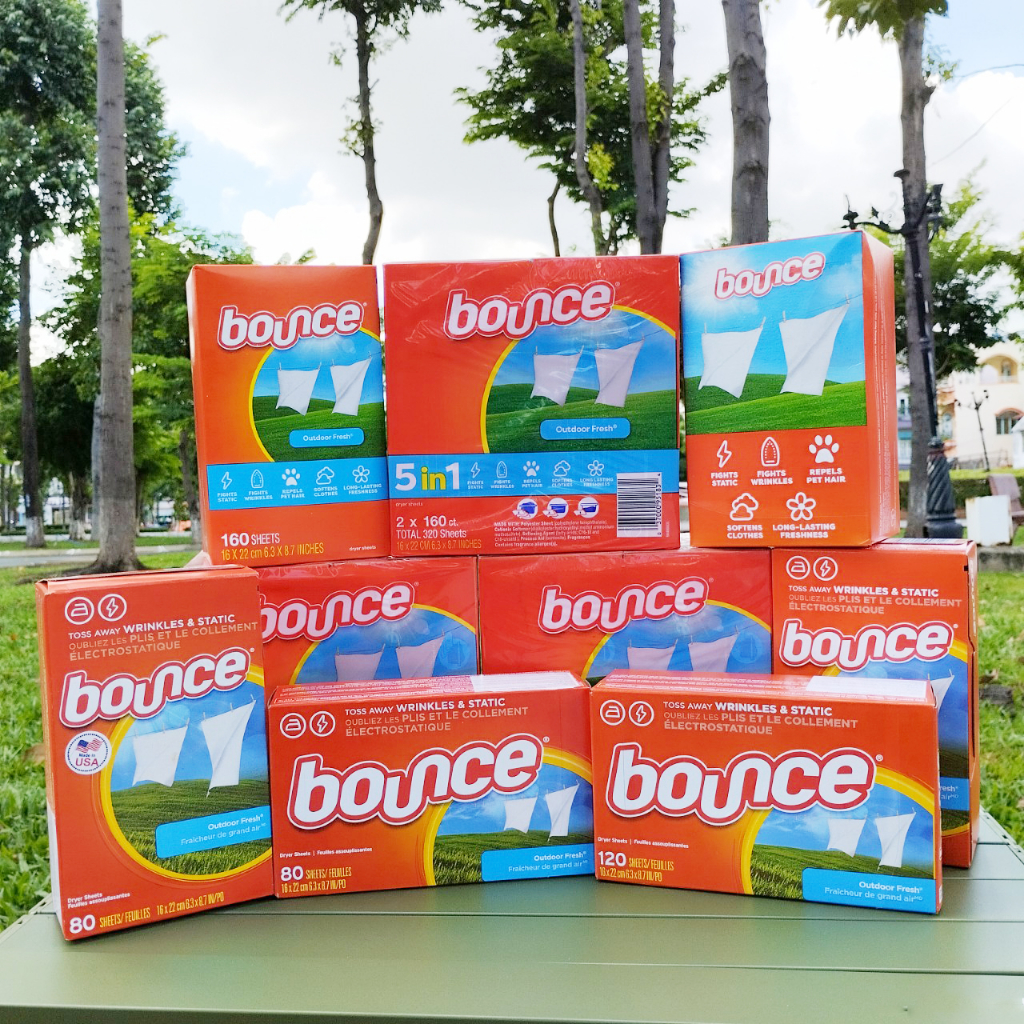 Giấy thơm quần áo Bounce Mỹ