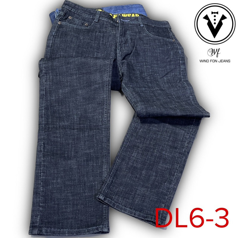 Quần Jeans Ống Suông Trung Niên Co Giãn Cao Cấp Vải Quảng Châu
