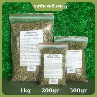 Đá pumice, đá bọt núi lửa trồng sen đá xương rồng