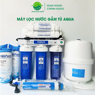 Máy lọc nước RO không vỏ tủ AQUA 4 9 10 11 Máy lọc nước RO lắp gầm bếp chính hãng AQUA