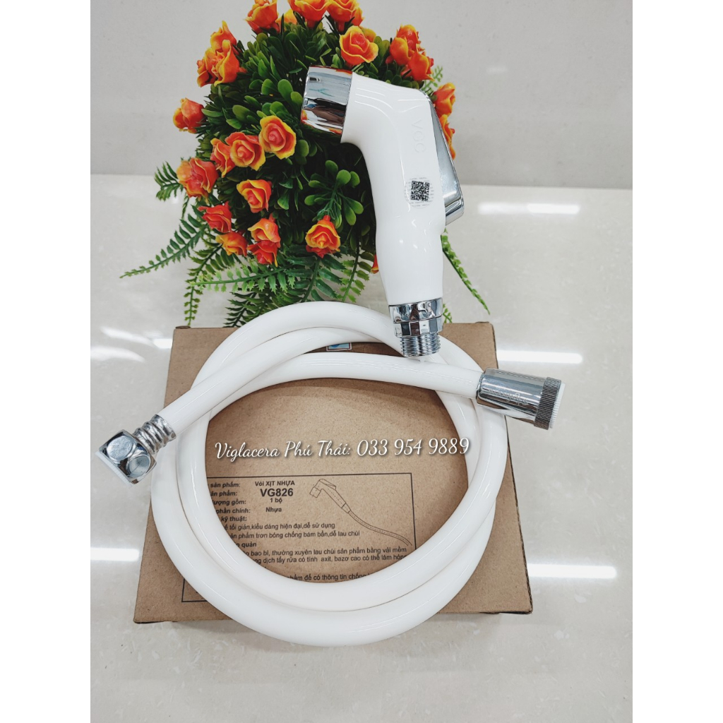 Vòi xịt vệ sinh Viglacera VG826 - Chính hãng