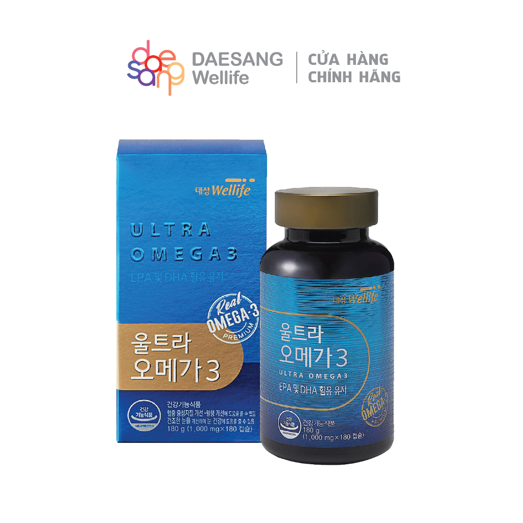 Viên uống Ultra Omega 3 Wellife 180 viên