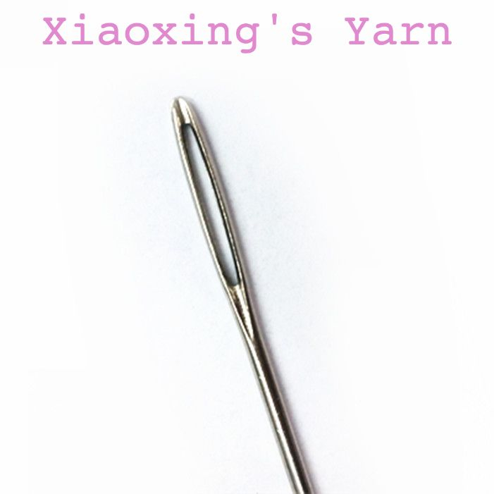 Lẻ kim khâu len bằng sắt khâu ráp thú, áo len tiện lợi cho đan móc len cơ bản | Xiaoxing's Yarn