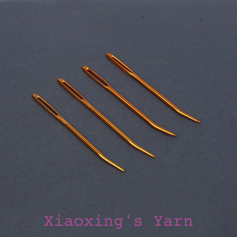Lẻ kim khâu len bằng sắt khâu ráp thú, áo len tiện lợi cho đan móc len cơ bản | Xiaoxing's Yarn